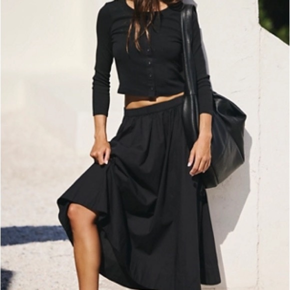 Free People Dresses & Skirts - FREE PEOPLE Perfect Tones Set BLACK - small